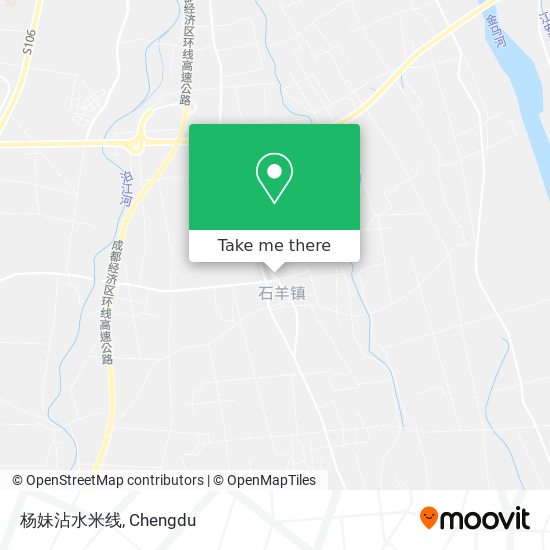 杨妹沾水米线 map