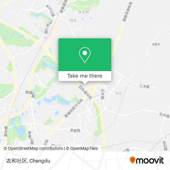 农和社区 map