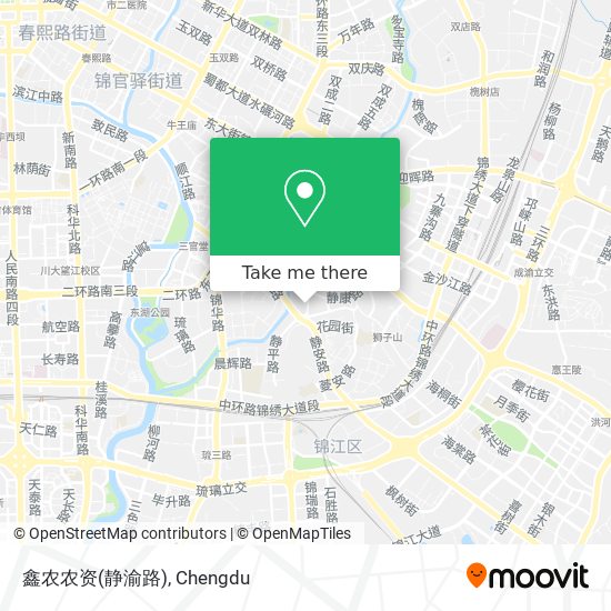 鑫农农资(静渝路) map