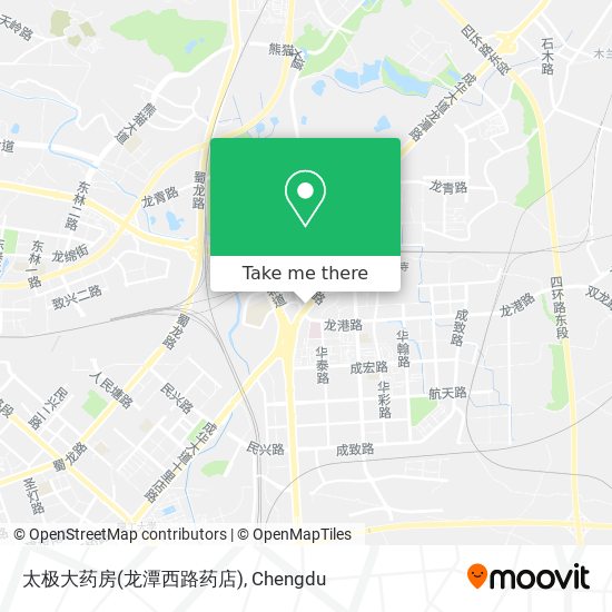 太极大药房(龙潭西路药店) map