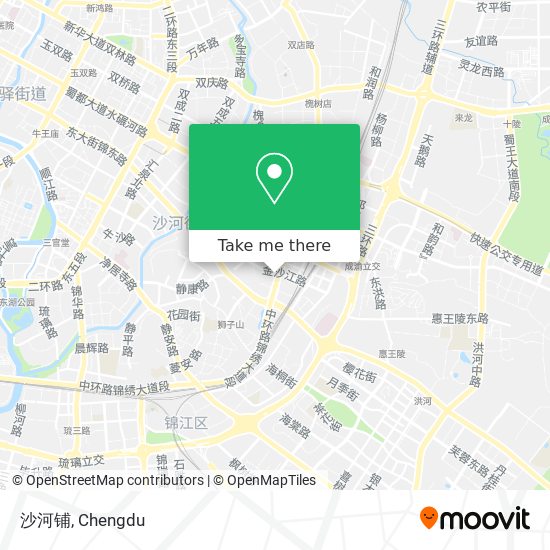 沙河铺 map