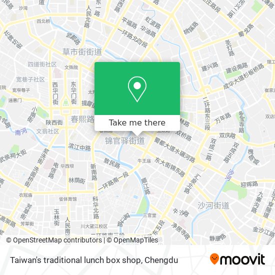 Taiwan's traditional lunch box shop map