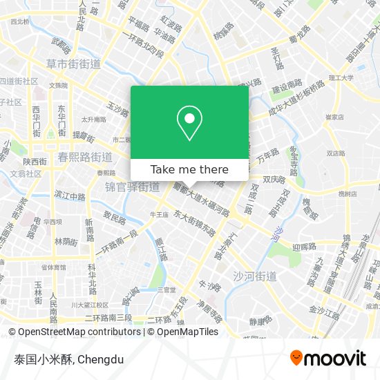 泰国小米酥 map