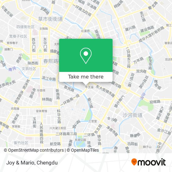 Joy & Mario map