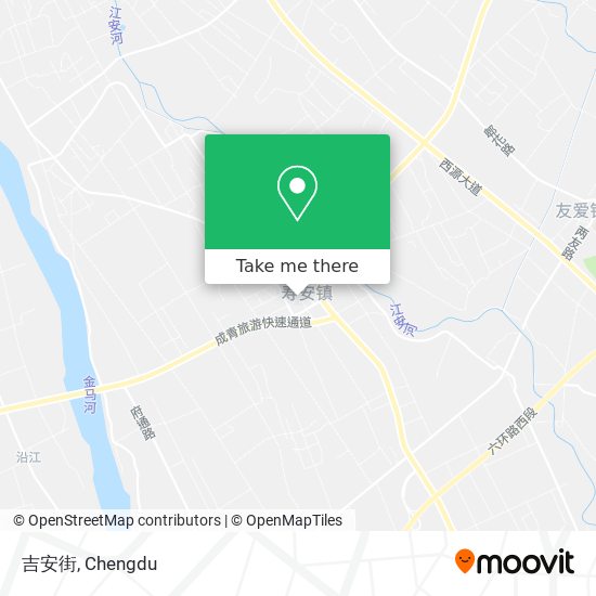 吉安街 map