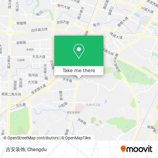 吉安装饰 map