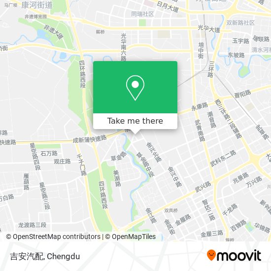 吉安汽配 map