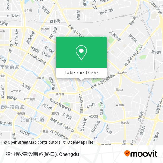 建业路/建设南路(路口) map