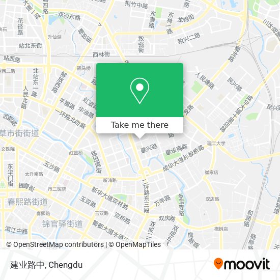 建业路中 map