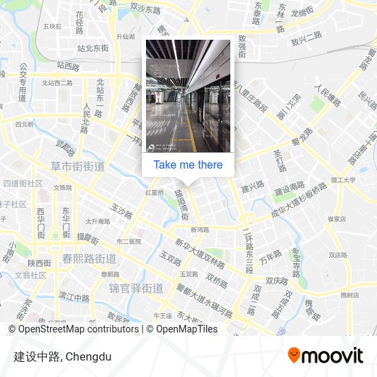 建设中路 map
