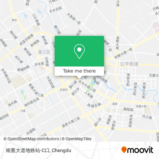 南熏大道地铁站-C口 map