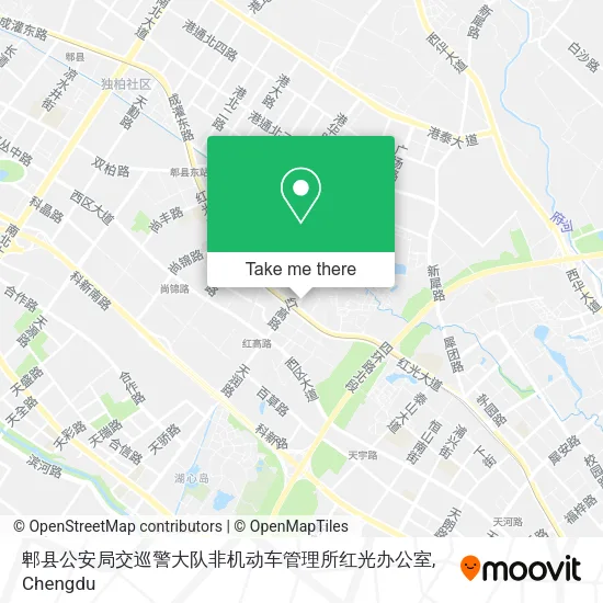 郫县公安局交巡警大队非机动车管理所红光办公室 map