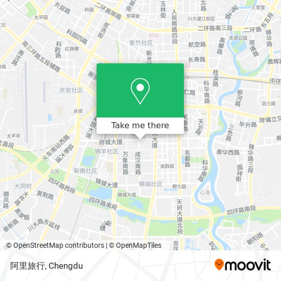 阿里旅行 map