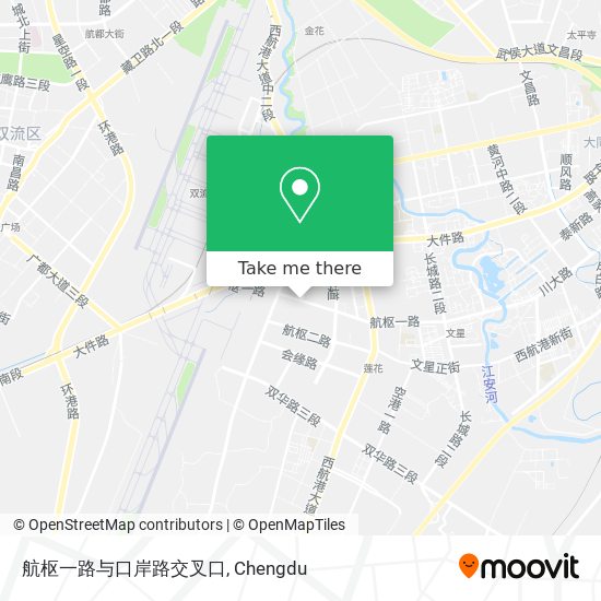 航枢一路与口岸路交叉口 map
