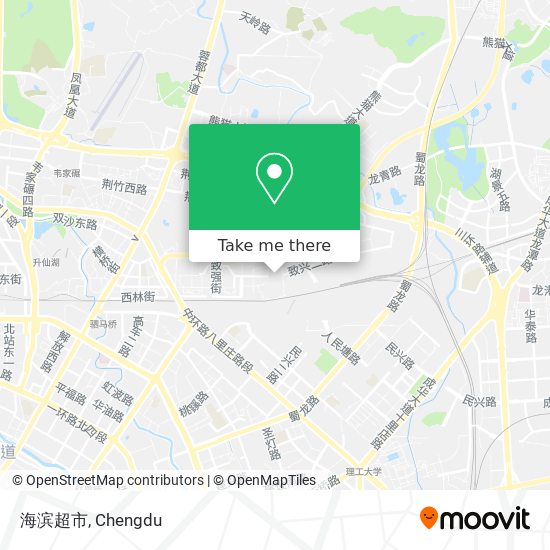 海滨超市 map