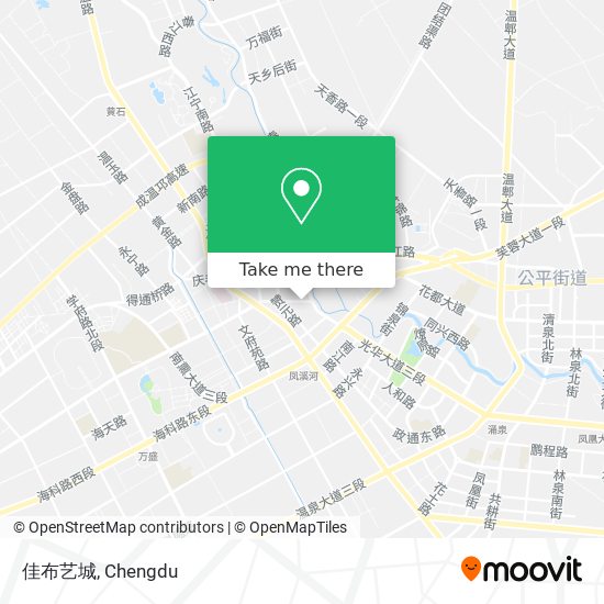 佳布艺城 map