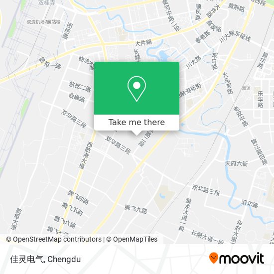 佳灵电气 map