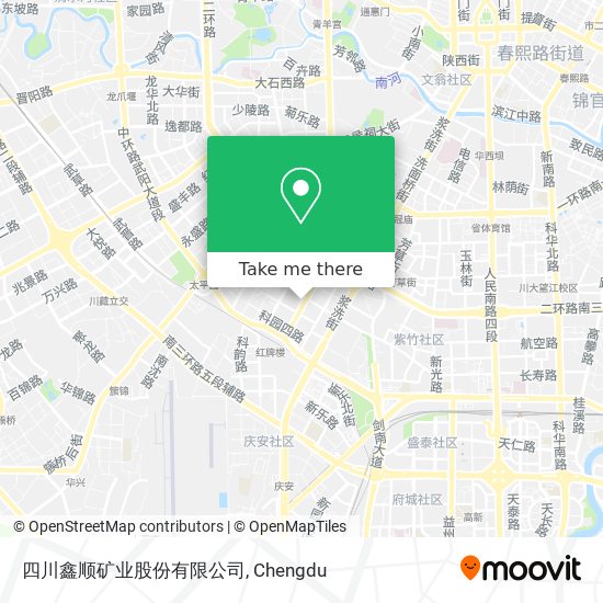 四川鑫顺矿业股份有限公司 map