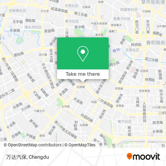 万达汽保 map