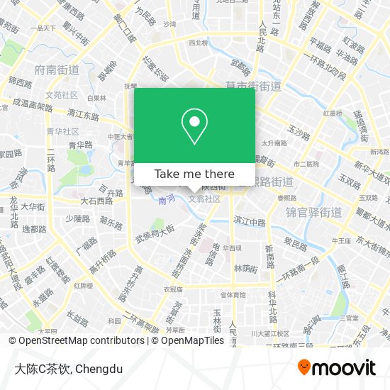 大陈C茶饮 map