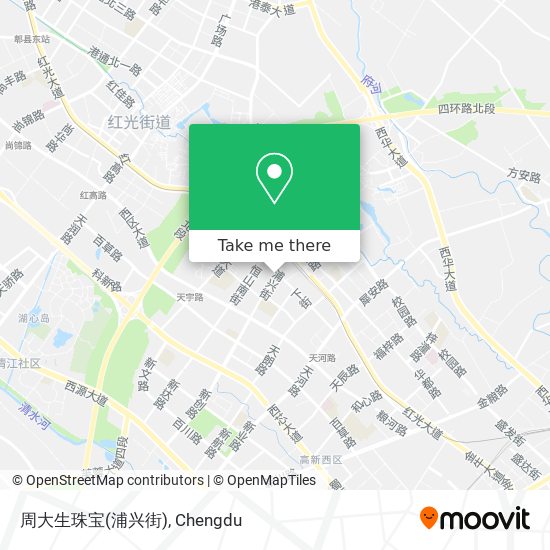 周大生珠宝(浦兴街) map