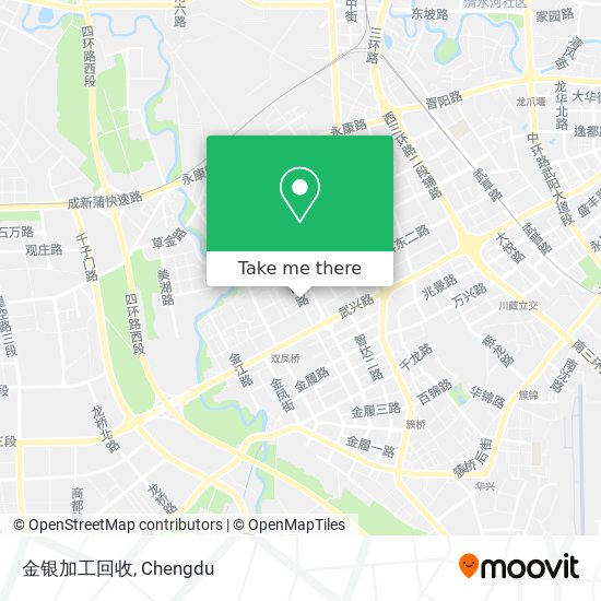 金银加工回收 map