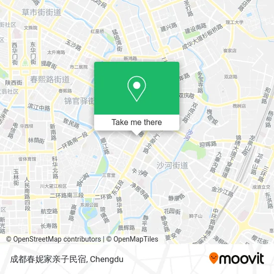 成都春妮家亲子民宿 map