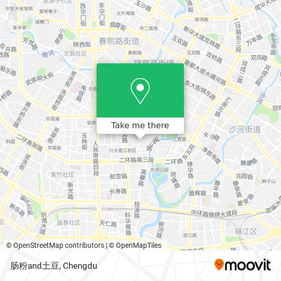 肠粉and土豆 map