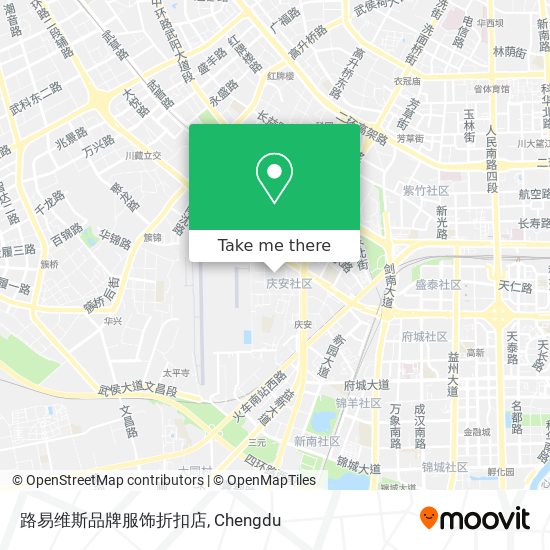 路易维斯品牌服饰折扣店 map