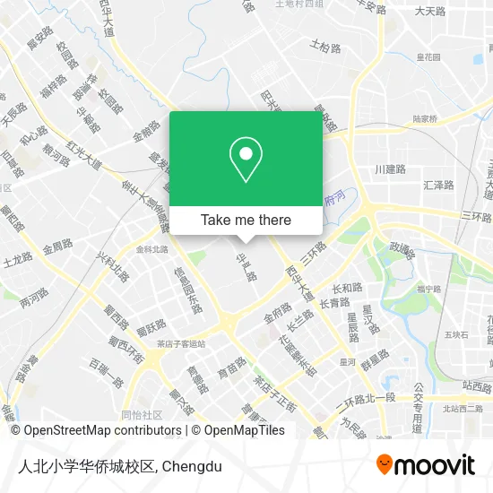 人北小学华侨城校区 map