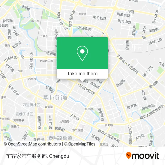 车客家汽车服务部 map