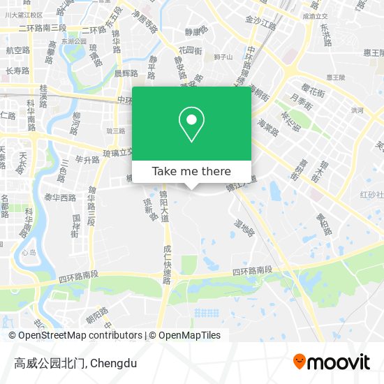 高威公园北门 map