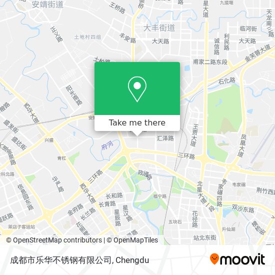 成都市乐华不锈钢有限公司 map