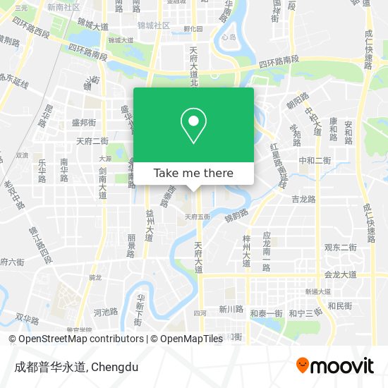 成都普华永道 map