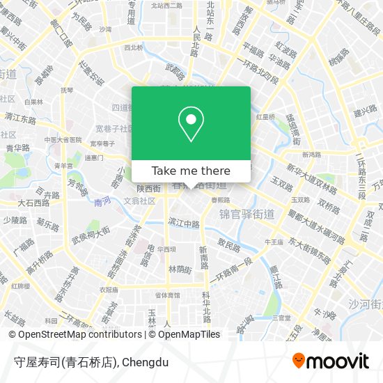 守屋寿司(青石桥店) map
