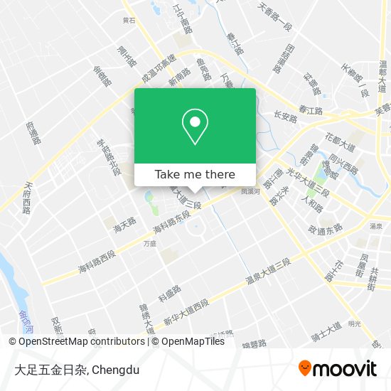 大足五金日杂 map