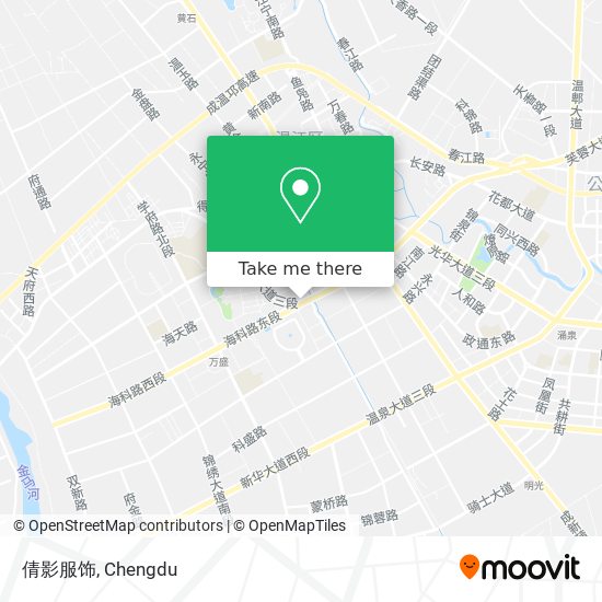 倩影服饰 map