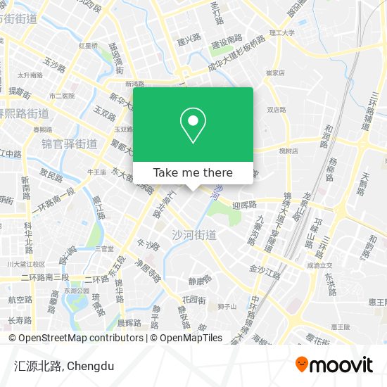 汇源北路 map