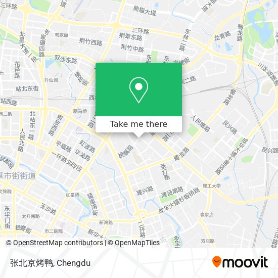 张北京烤鸭 map