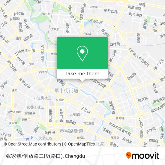 张家巷/解放路二段(路口) map
