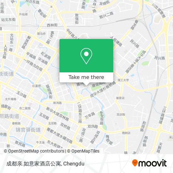 成都亲.如意家酒店公寓 map