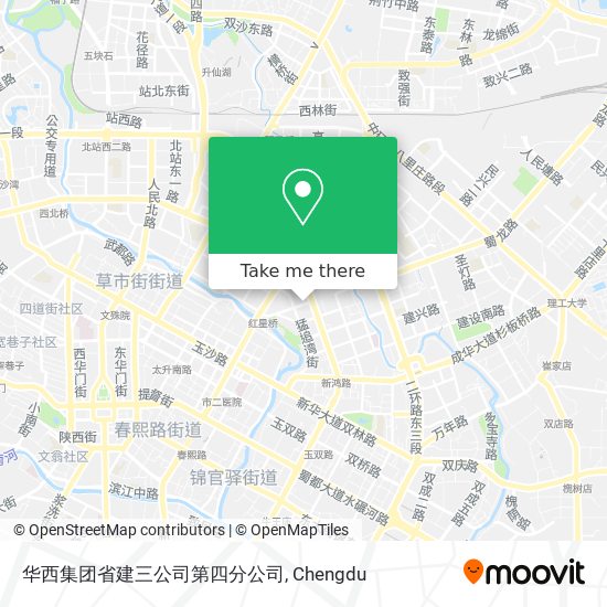 华西集团省建三公司第四分公司 map