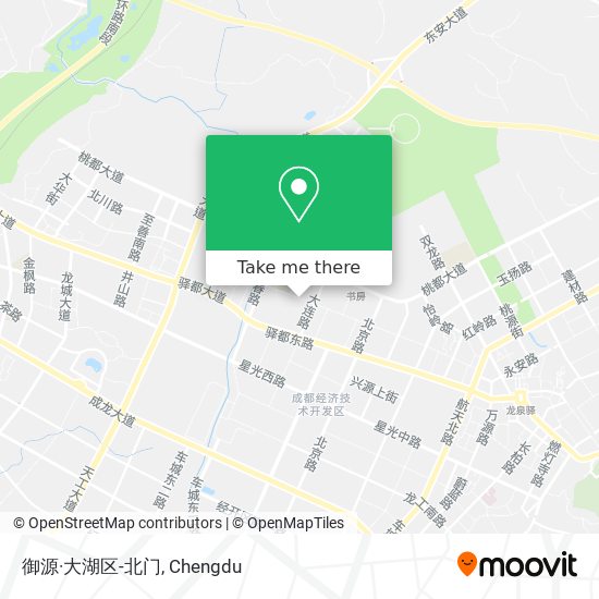 御源·大湖区-北门 map