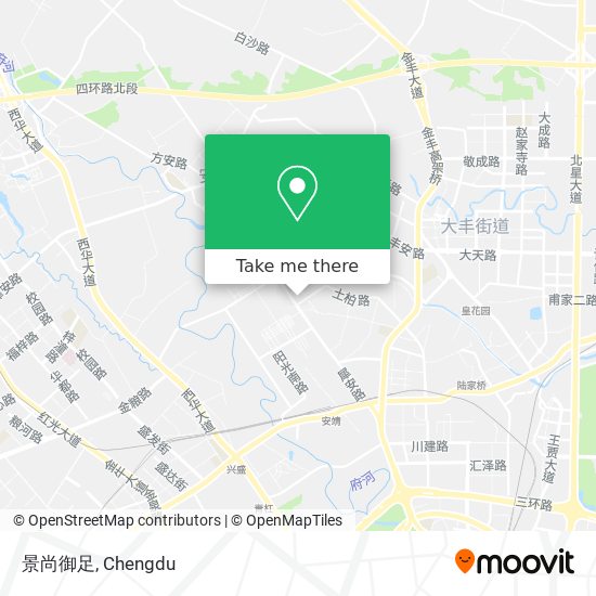 景尚御足 map