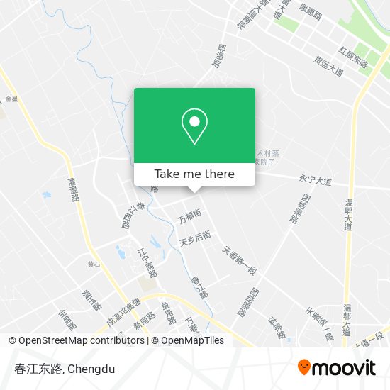 春江东路 map