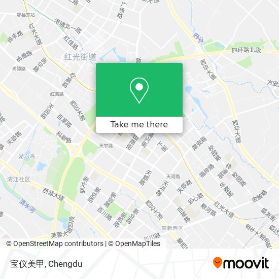 宝仪美甲 map