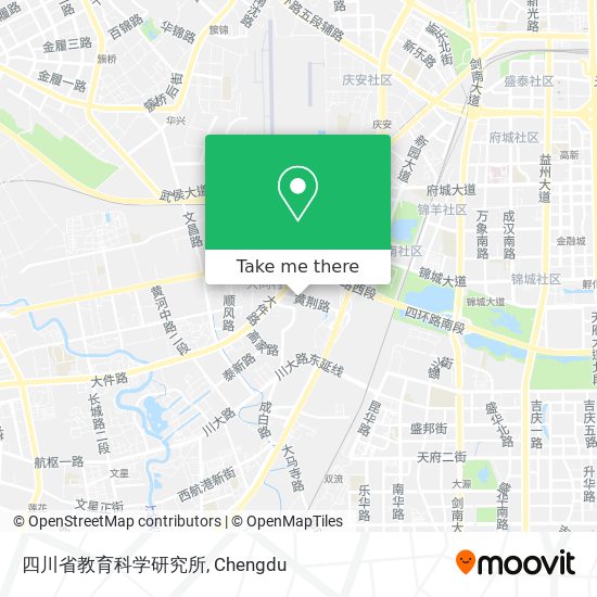 四川省教育科学研究所 map