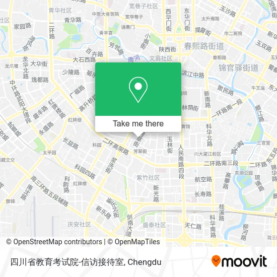 四川省教育考试院-信访接待室 map