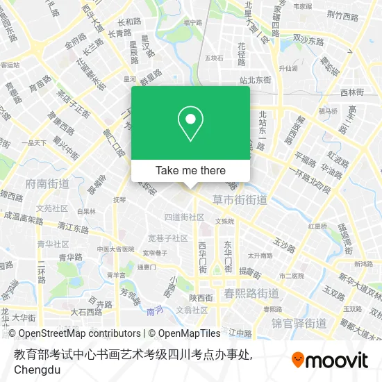 教育部考试中心书画艺术考级四川考点办事处 map