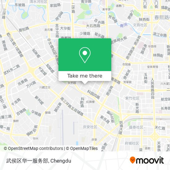 武侯区华一服务部 map